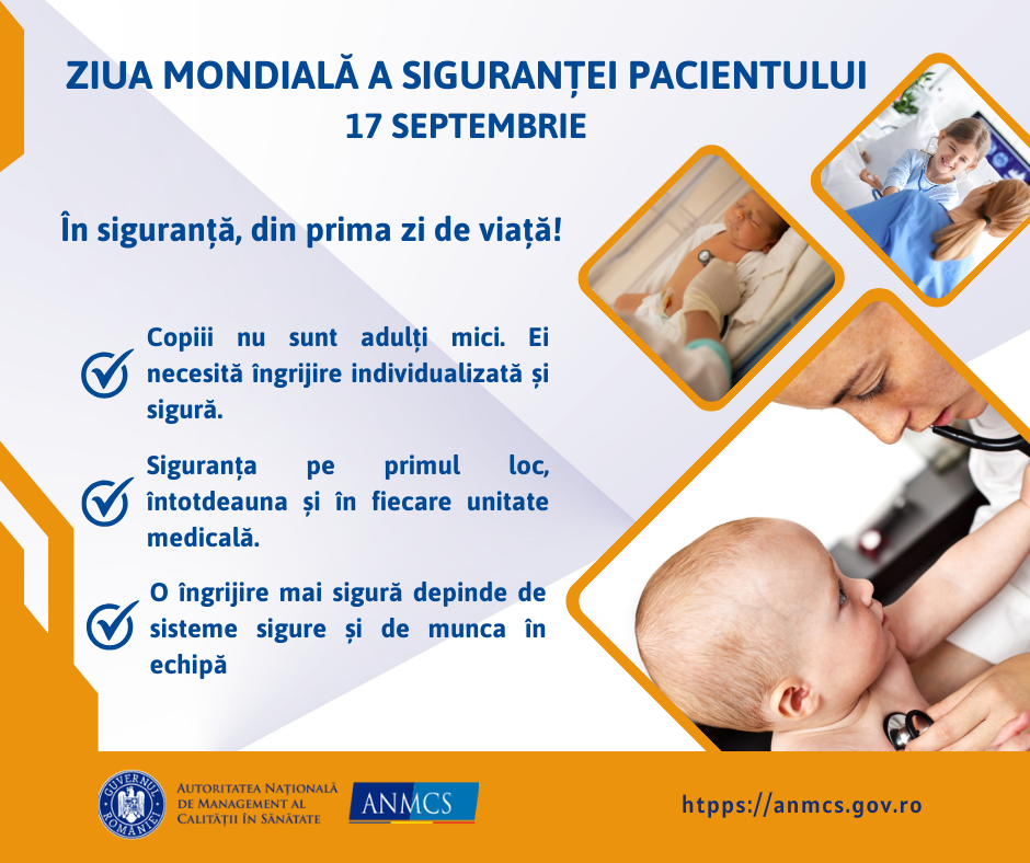 postare facebook ziua mondiala a sigurantei pacientului 2025